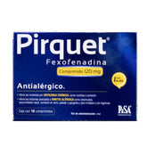 Pirquet 120 Mg Antialer 10 Cpr
